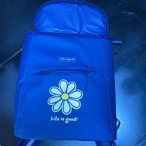 Life is good cooler back pack
